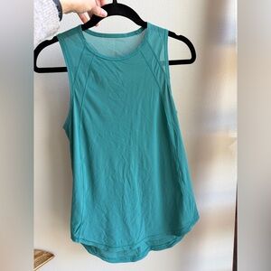 Lululemon Women’s Sculpt Tank Top Teal Size 4